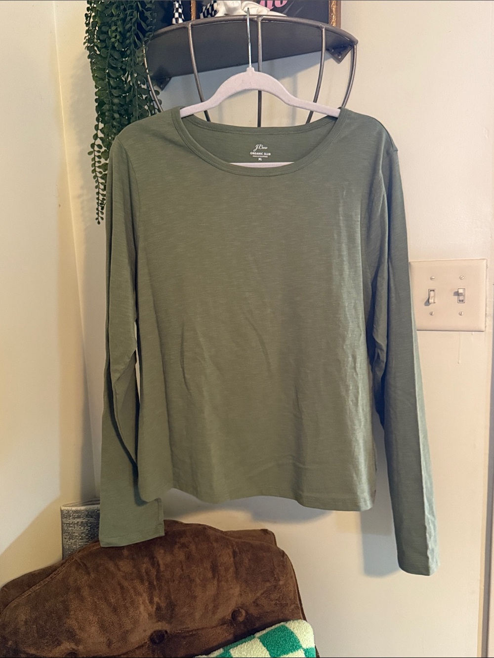 NWT J. Crew 100% Cotton Long Sleeve Top